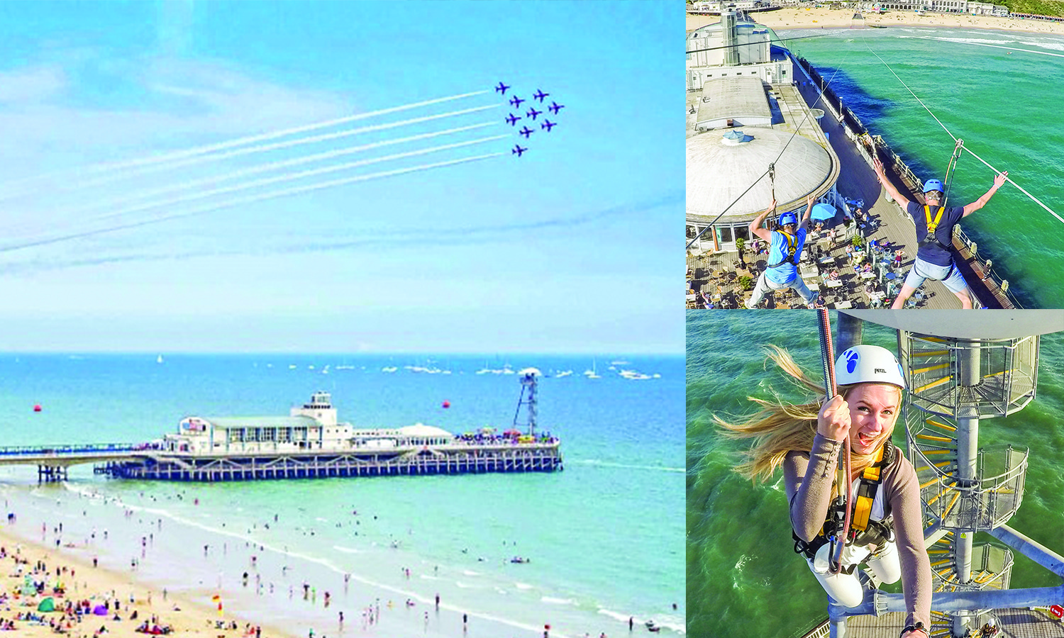 Fly below the Red Arrows at the Bournemouth Air Festival!