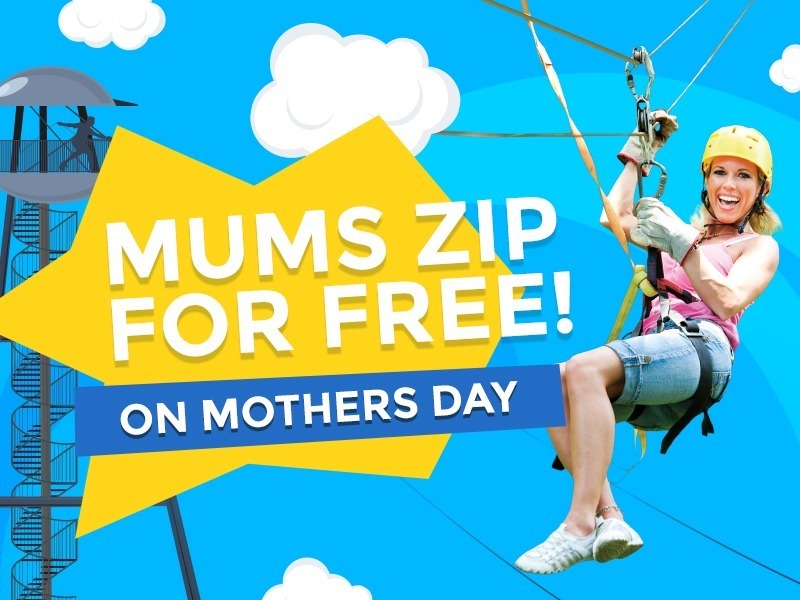 Mums can zip for free on Mother’s Day!﻿
