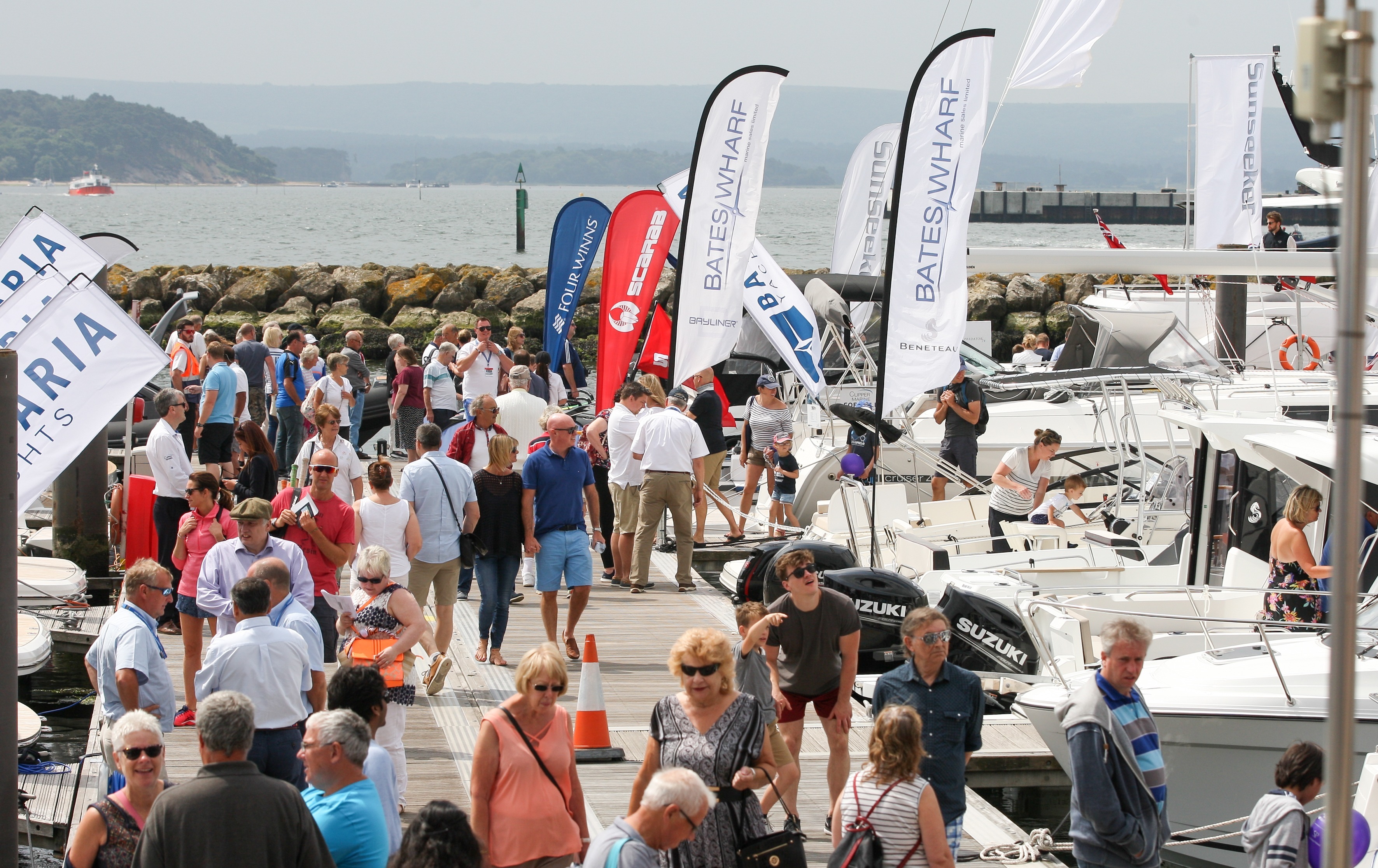 Marina exhibitor spaces sell out for the 2019 Poole Harbour Boat Show!
