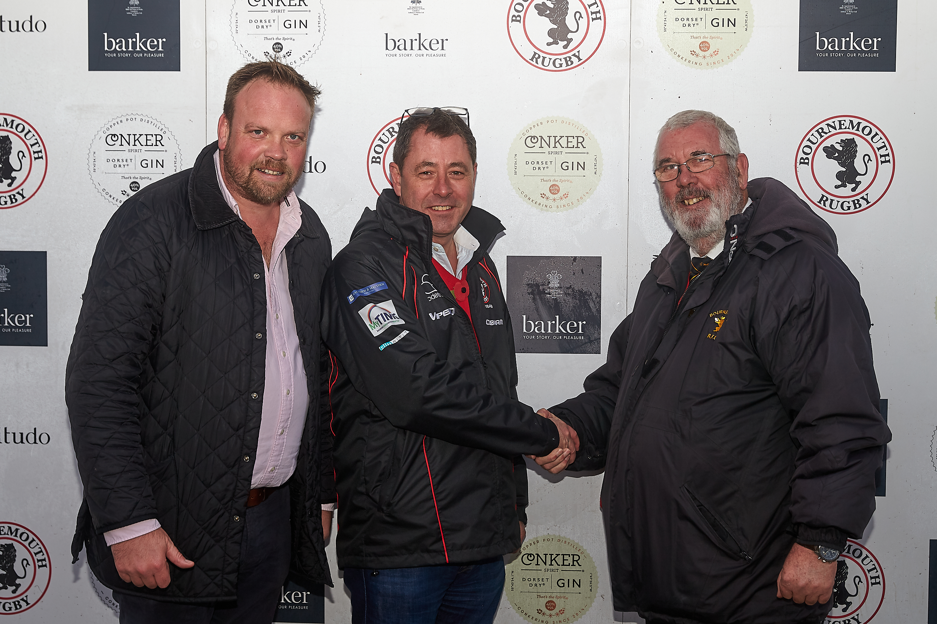 10 year support by Barker for Bournemouth Rugby Club