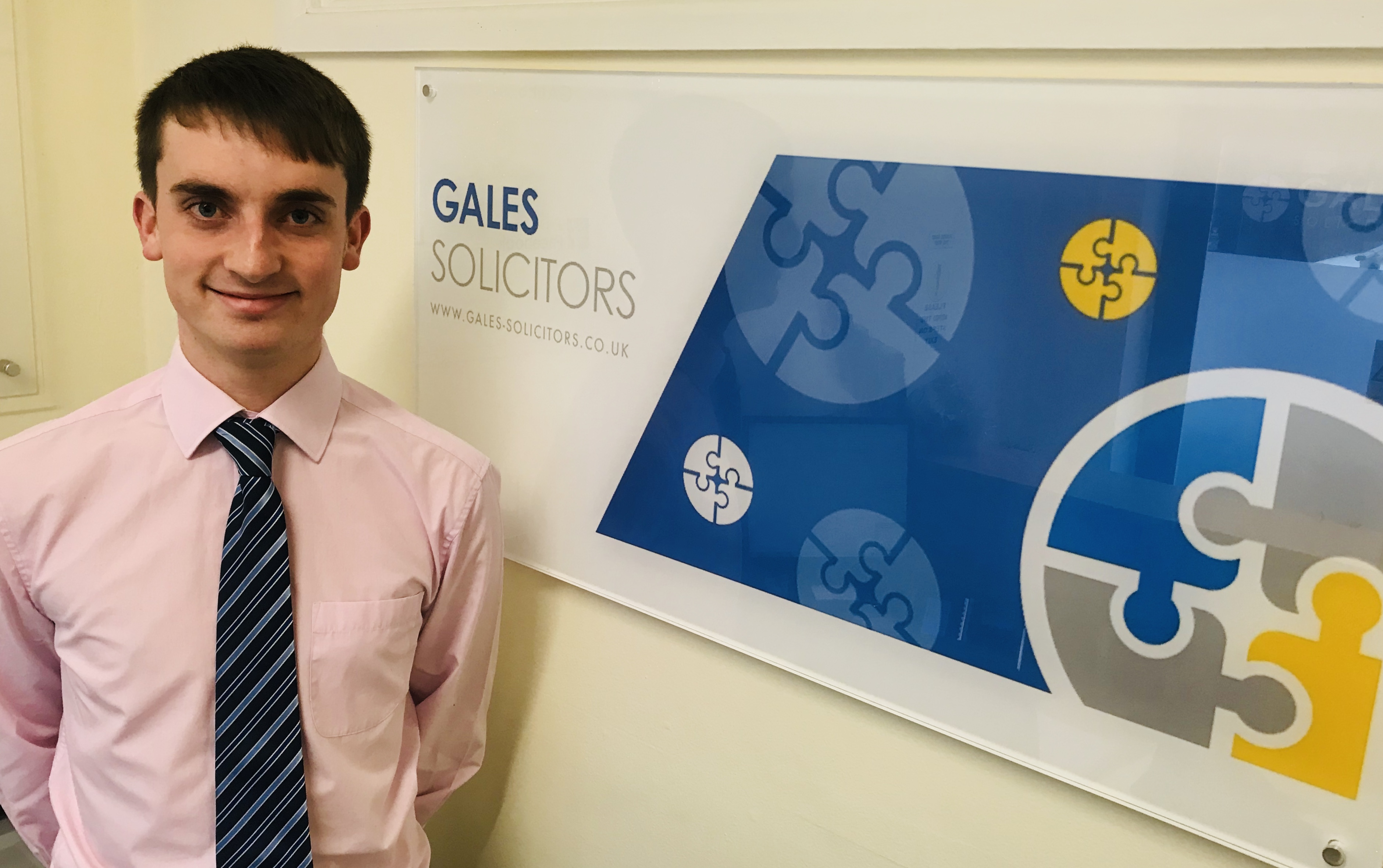Bournemouth University Student James takes up placement at Gales Solicitors
