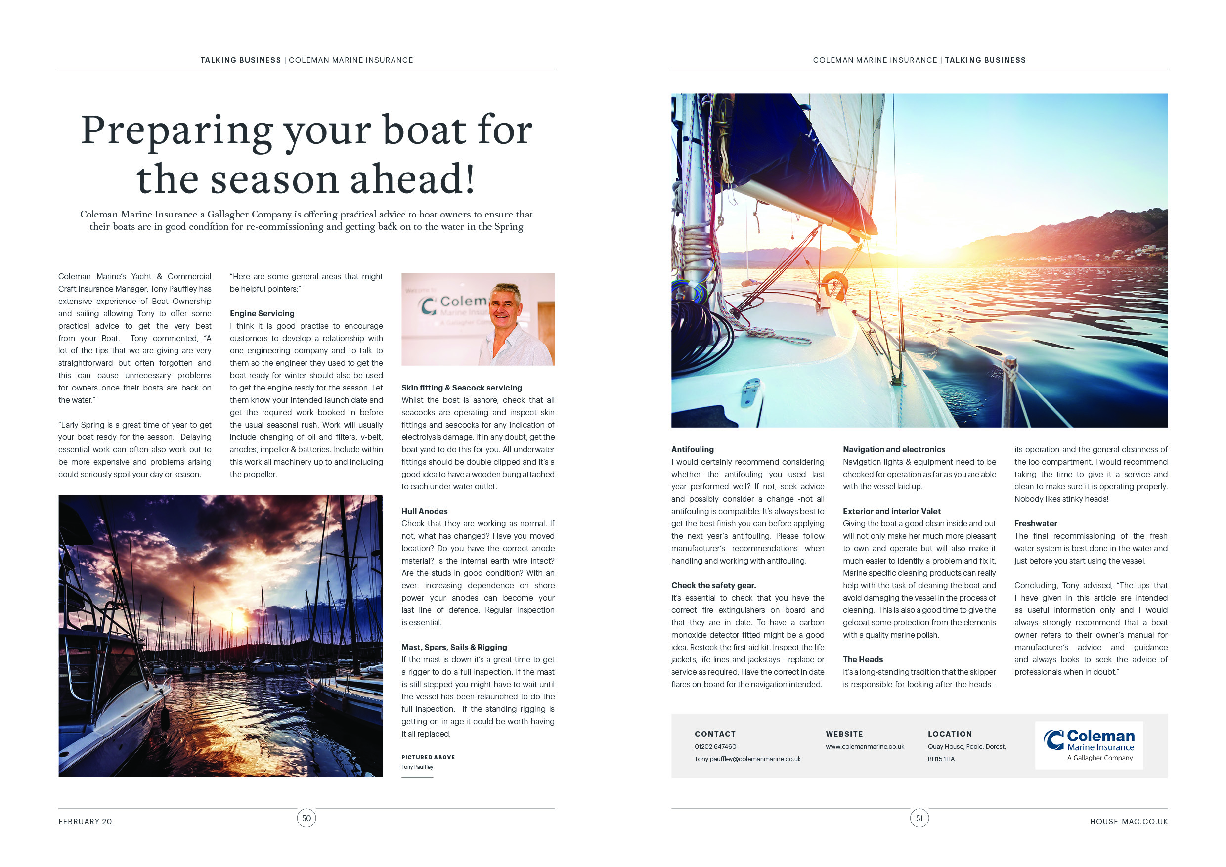 Preparing your boat for the season ahead