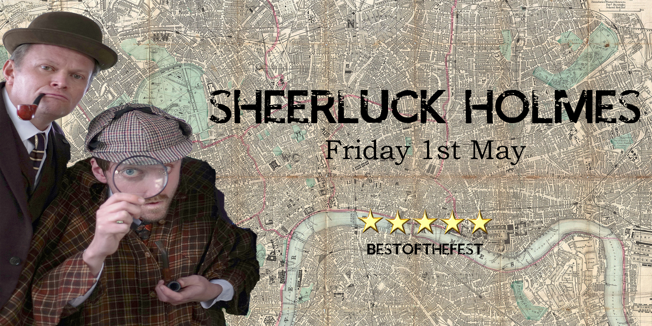 ‘Sheerluck Holmes’ comes to Bournemouth Pier – experience an immersive murder mystery dining experience!