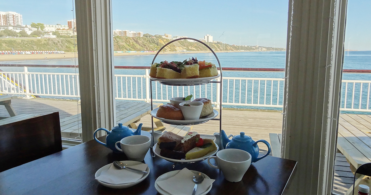 Sumptuous afternoon teas at Key West Bar & Grill on Bournemouth Pier!