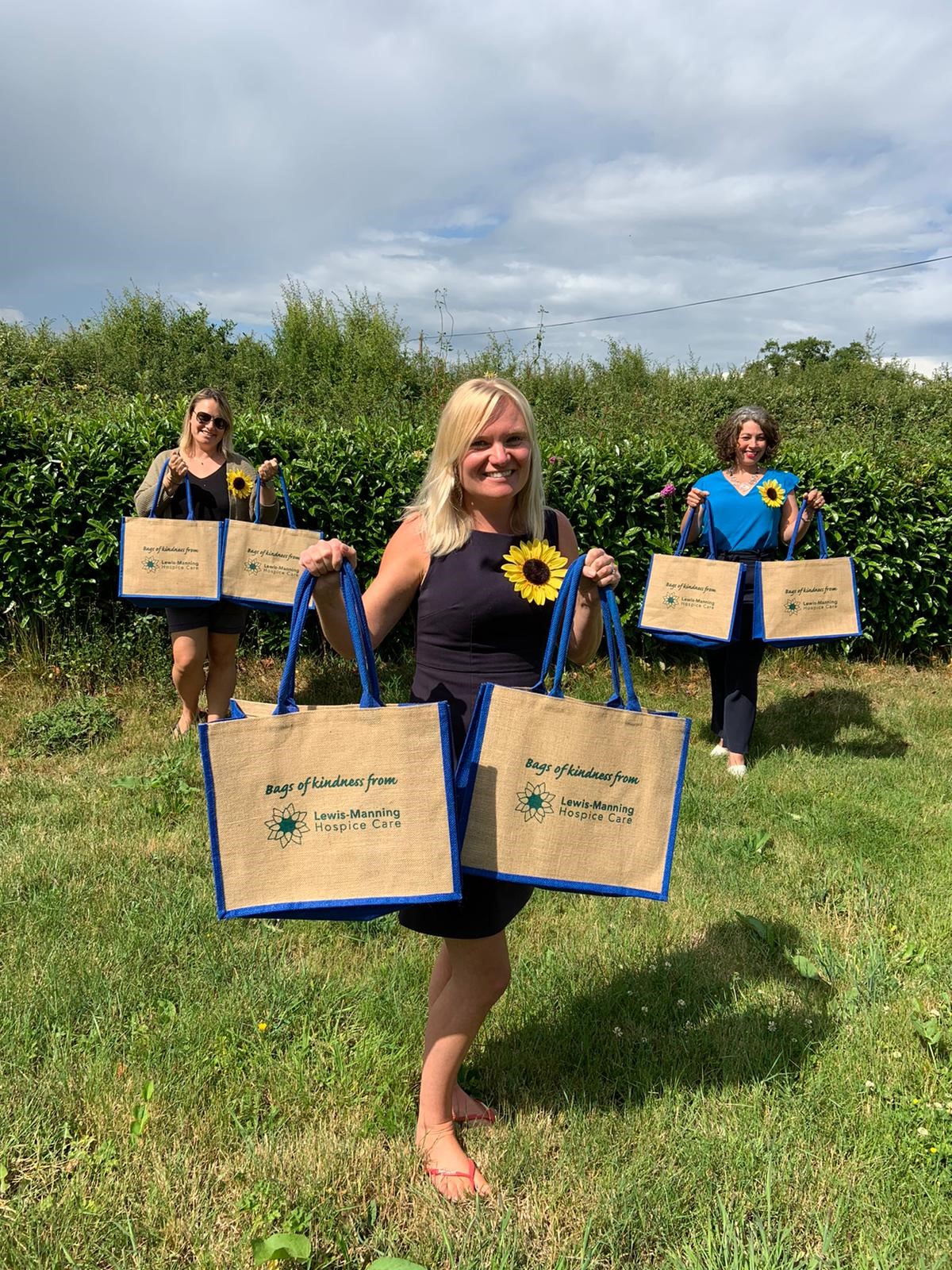 Lewis-Manning Hospice Care deliver ‘Bags of Kindness’ across East Dorset