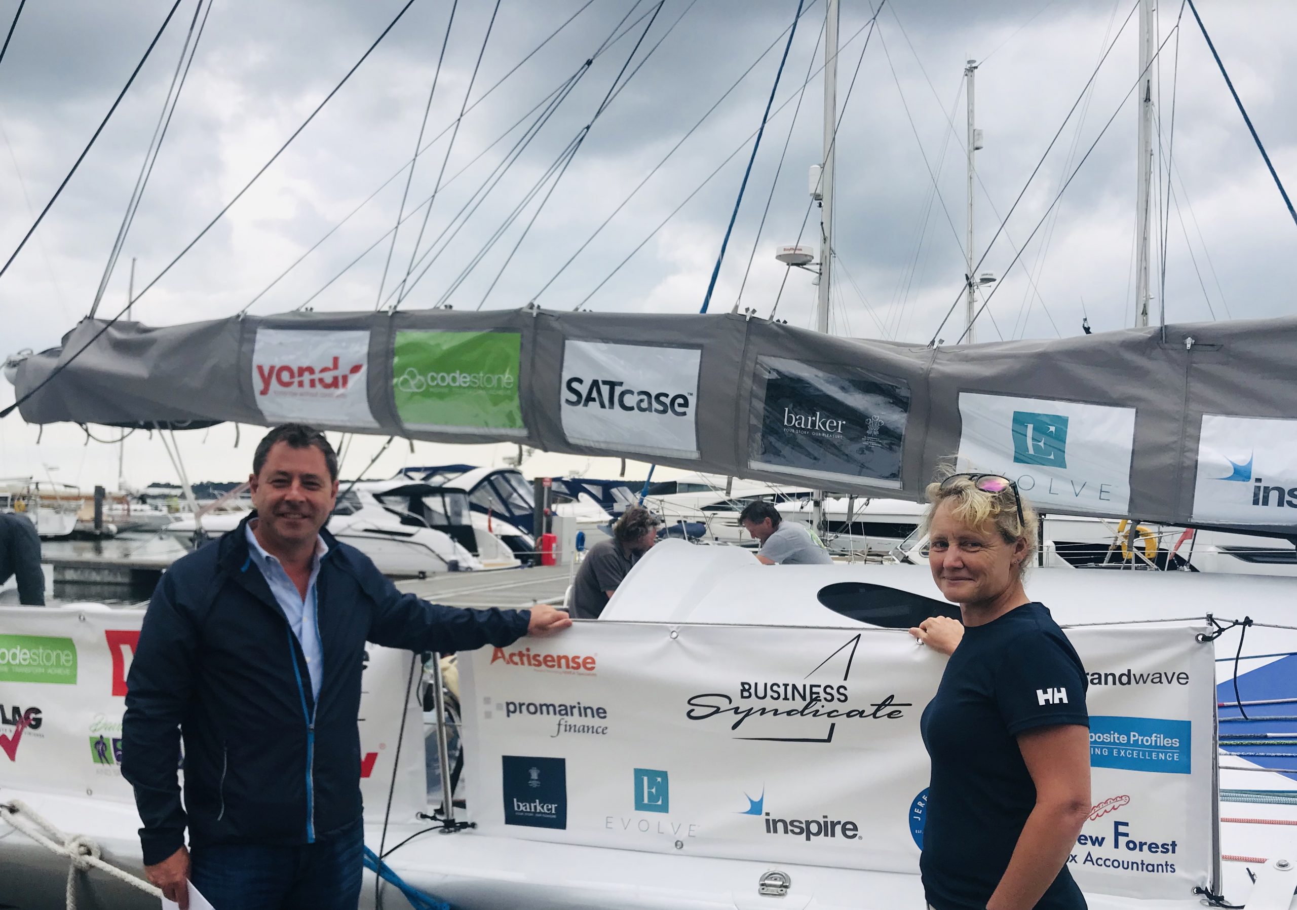 PREPARING FOR THE VENDEE GLOBE: Matthew Barker catches up with yachtswoman Pip Hare to see how her preparations are going