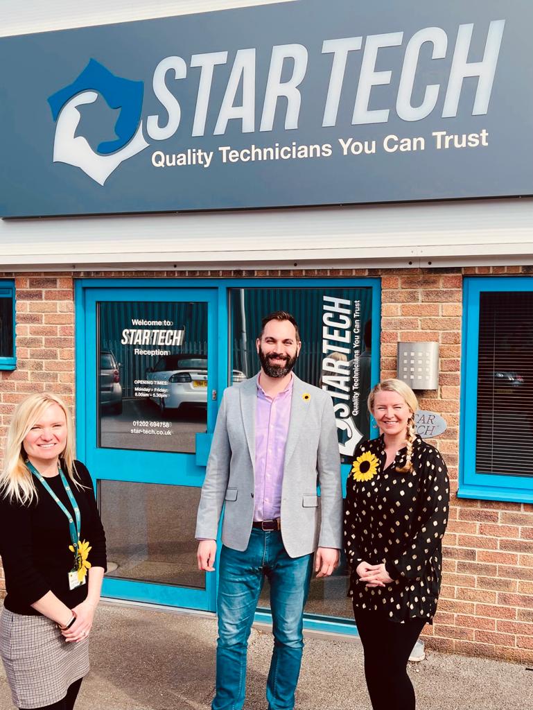 Star Tech select Lewis-Manning Hospice Care as Charity of the Year