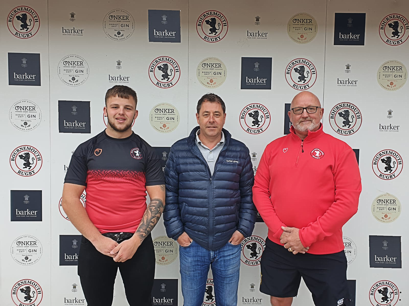 Barker leads support for Bournemouth Rugby Club for 2021/2022 season