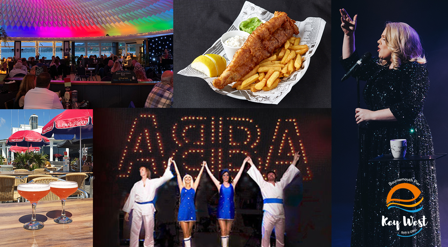 Abba and Adele themed tribute musical evenings at Key West on Bournemouth Pier