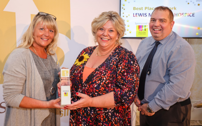 Lewis-Manning Hospice Care win ‘Best Place to Work’ in inaugural Poole Business Awards