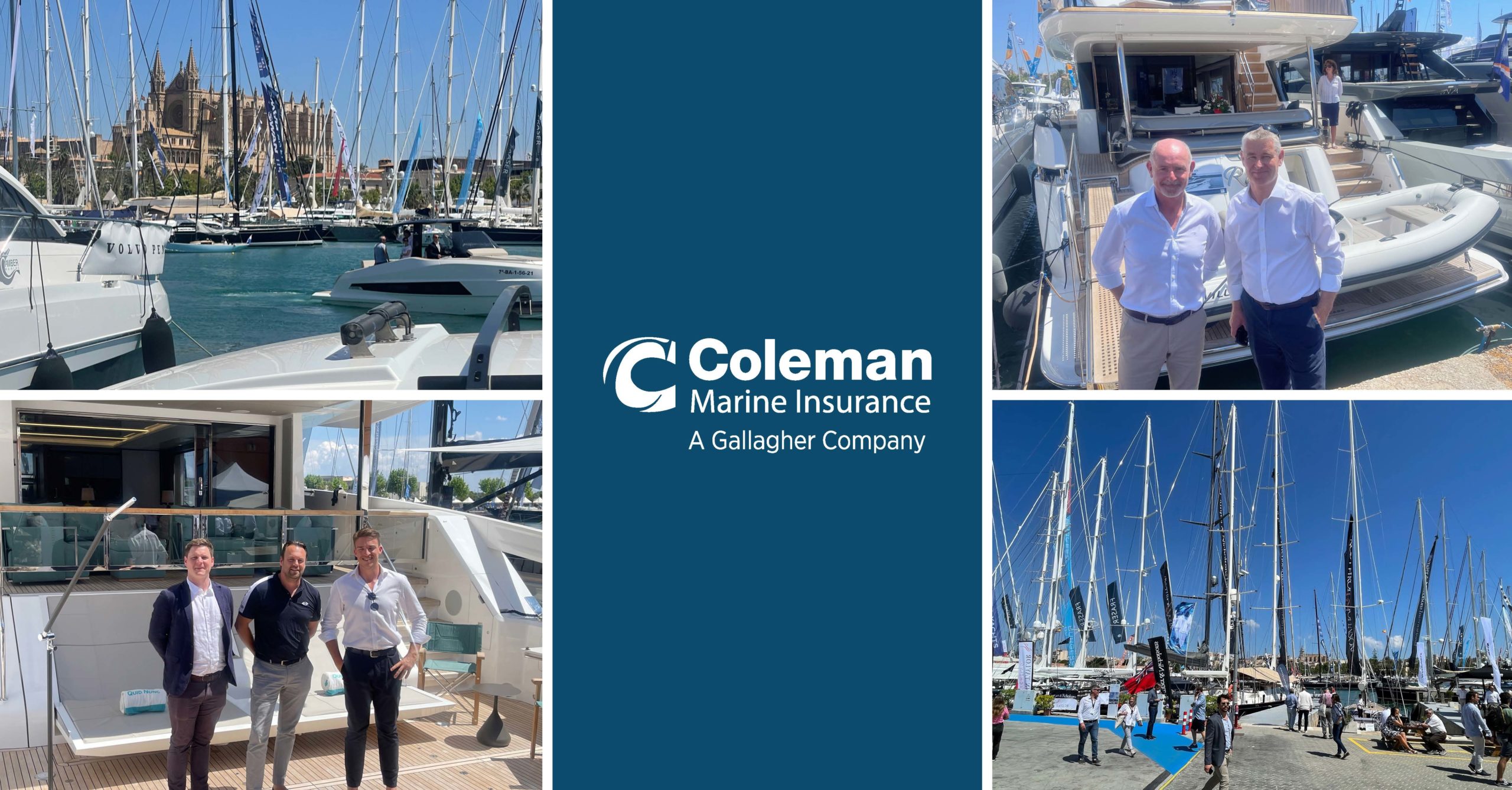 Coleman Marine enjoy the success of the 2022 Palma International Boat Show