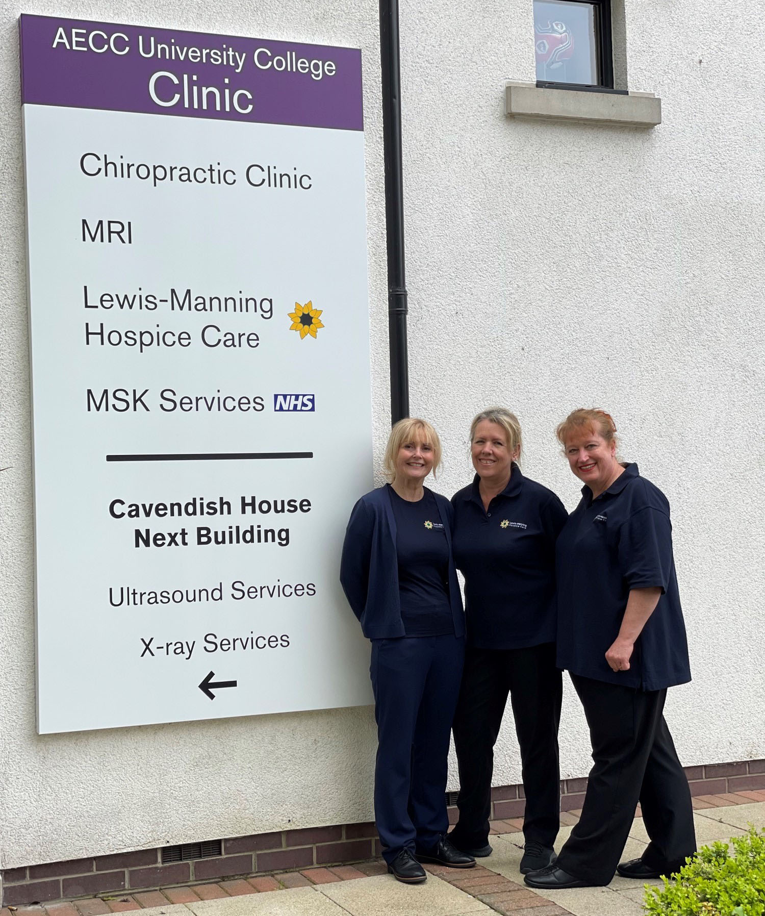 Lewis-Manning Hospice Care launches new Lymphoedema service at AECC University College in Boscombe