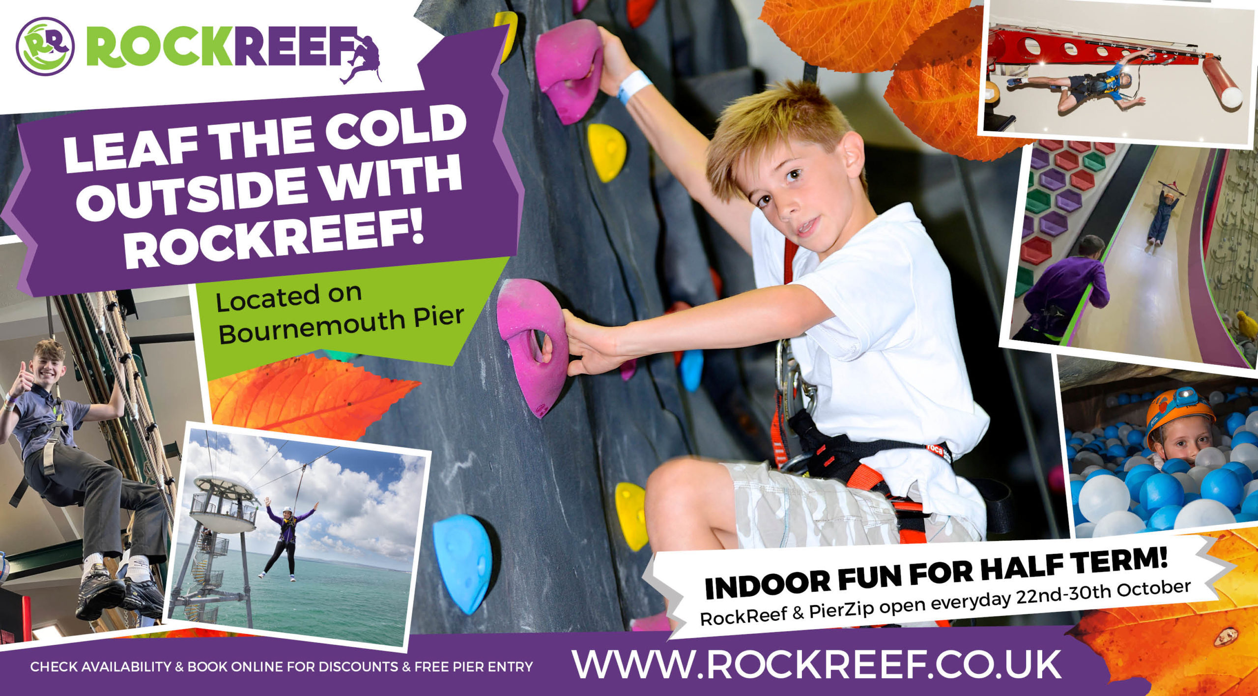Indoor Fun for all the family at RockReef this October Half Term