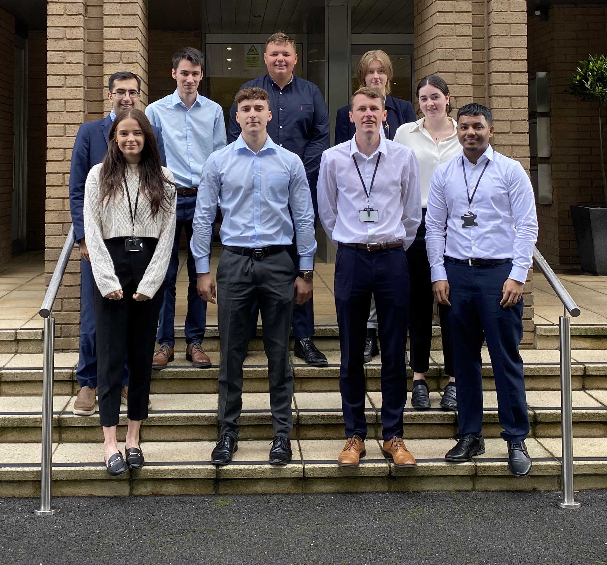 Nine new recruits at Saffery Champness Chartered Accountants in Bournemouth