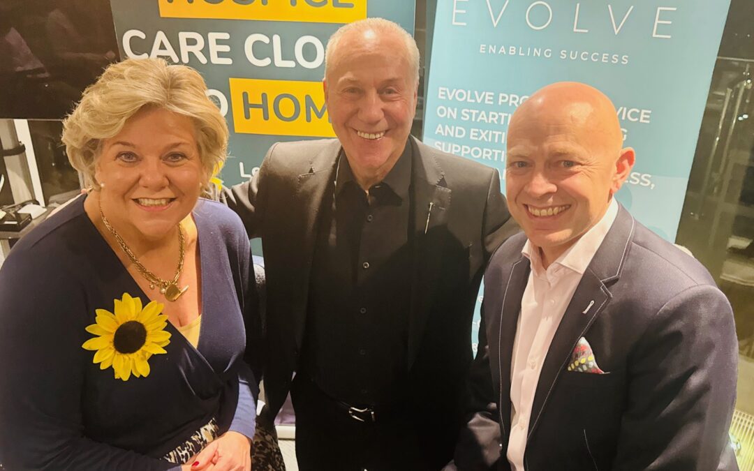 Lewis- Manning Hospice Care’s, ‘An Audience with…Jeff Mostyn’, hosted by Warren Munson from Evolve