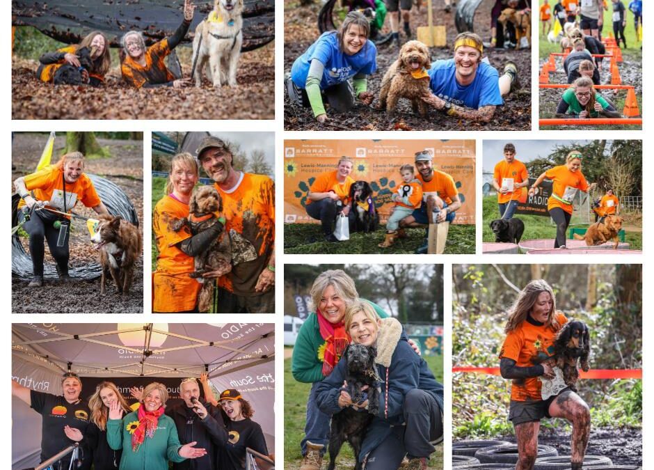 Sell out success for Lewis-Manning Hospice Care’s Muddy Dog Dash!
