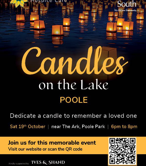 Poole Park’s Small Lake to Shine Bright on 19th October as Lewis-Manning Hospice Care Hosts ‘Candles on the Lake’