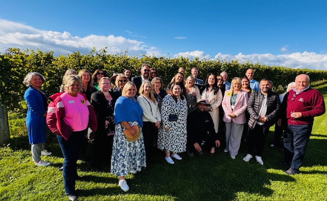 Lewis-Manning Hospice Care Kicks Off ‘Networking on Tour’ with a Sparkling Success at Langham Wine Estate