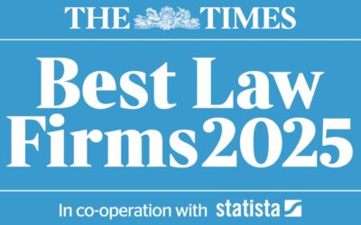 Trethowans named in The Times Best Law Firms 2025