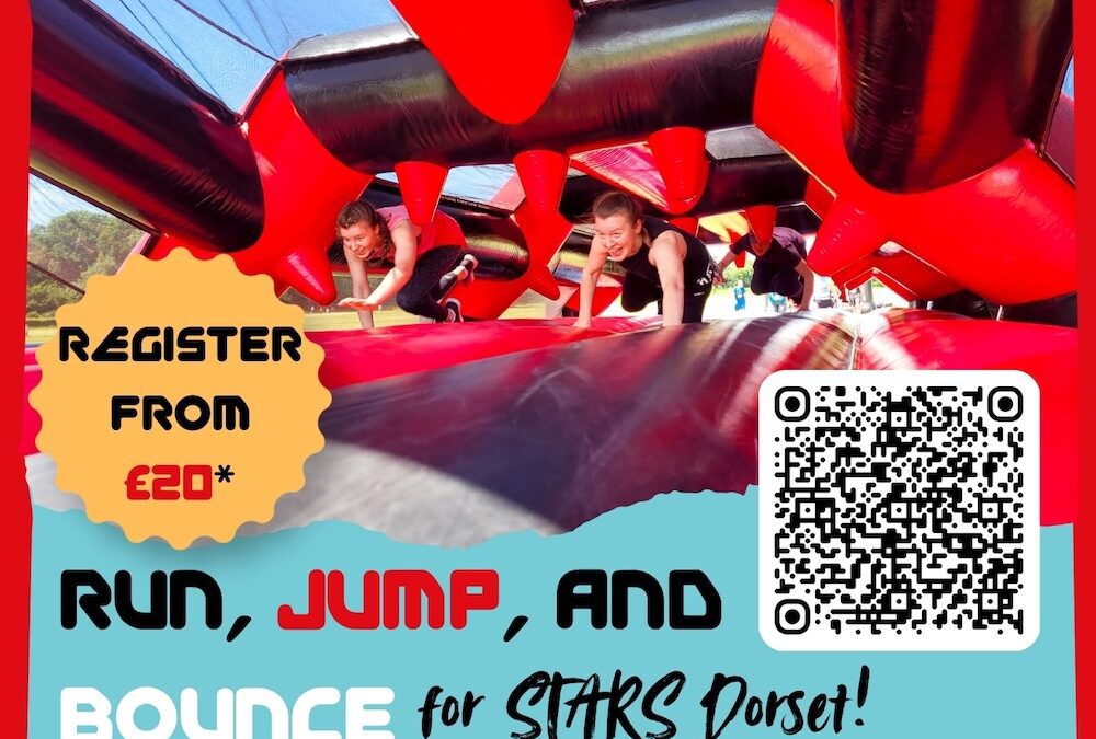 Bounce, Slide, and Run for a Life-Changing Cause: STARS Dorset Needs You for the Bournemouth Inflatable 5k!